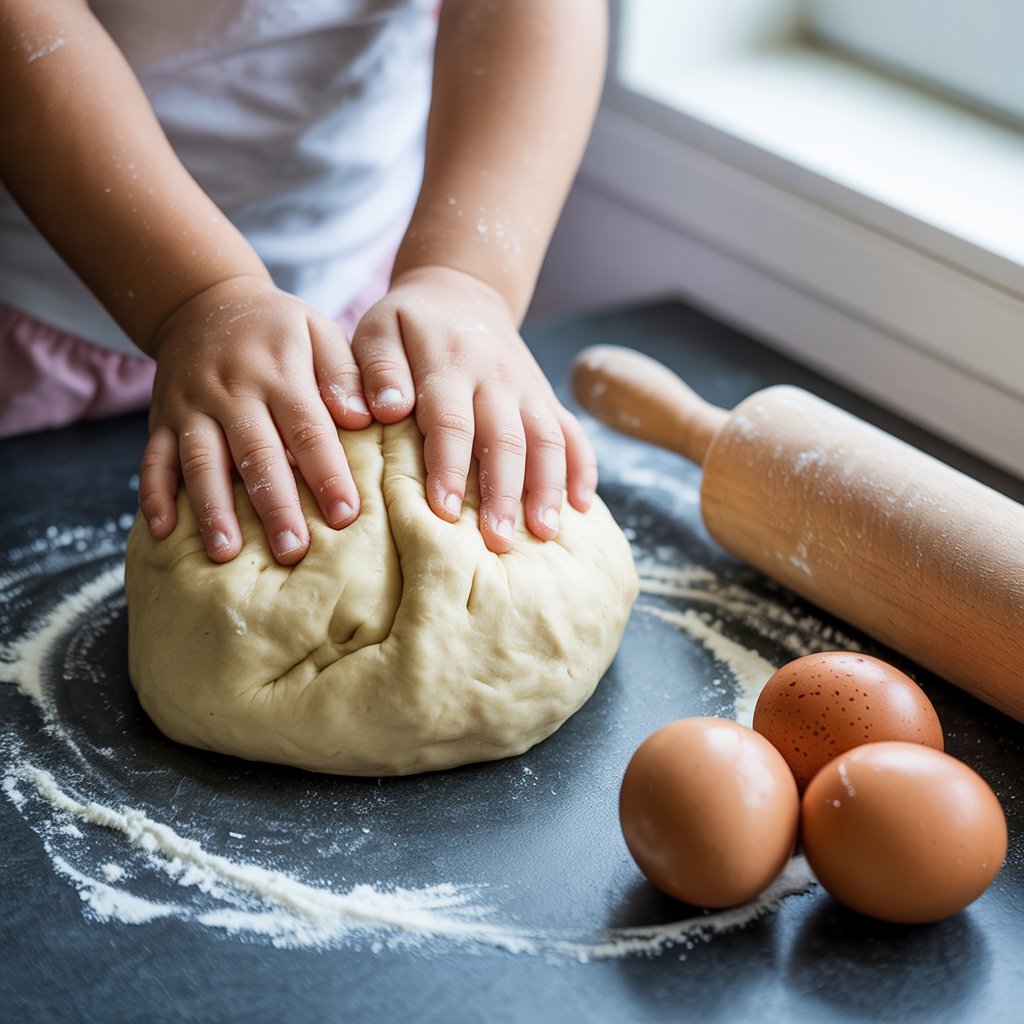 Teaching My Daughter to Knead Dough: A Lesson in Patience and Love
