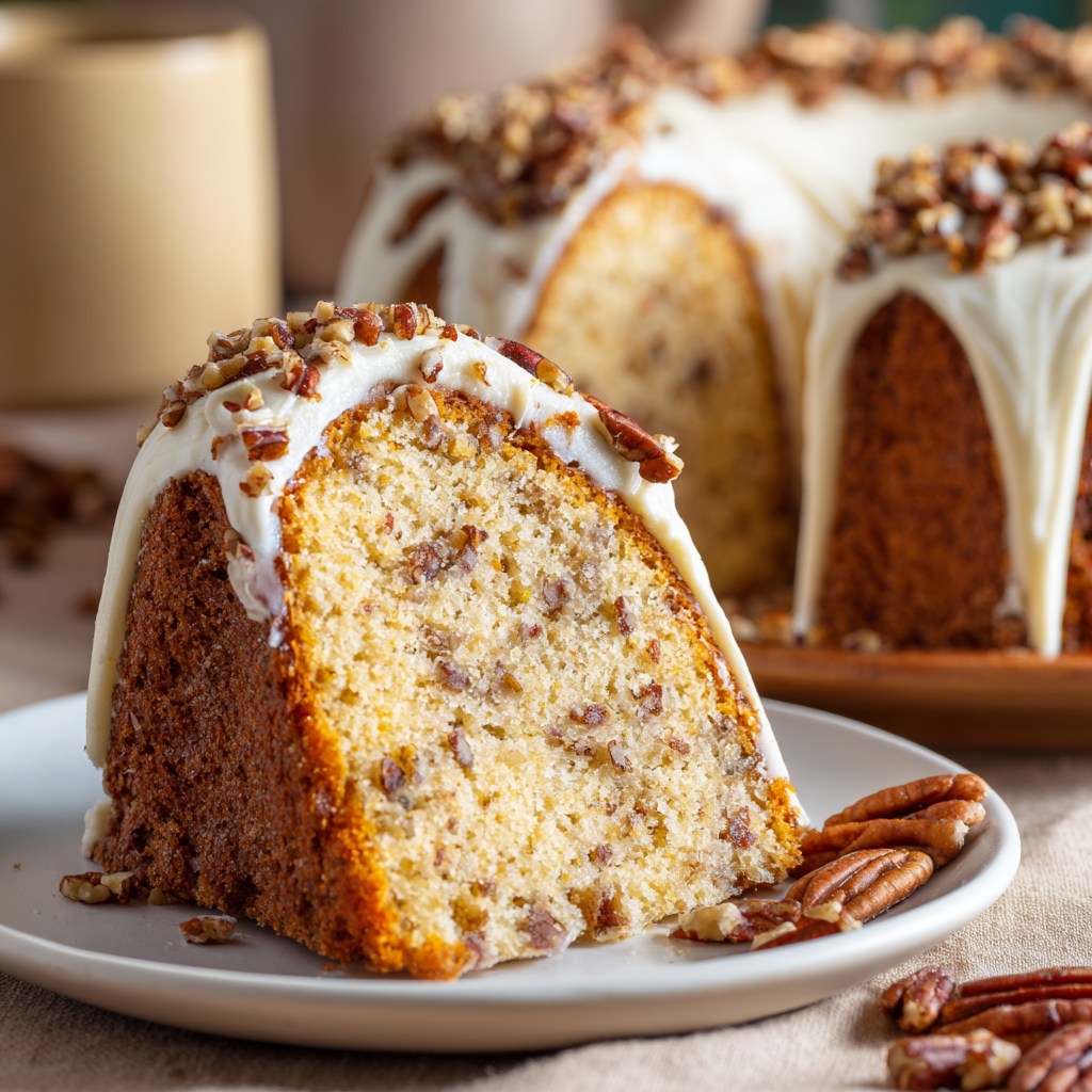 Moist Butter Pecan Pound Cake Recipe