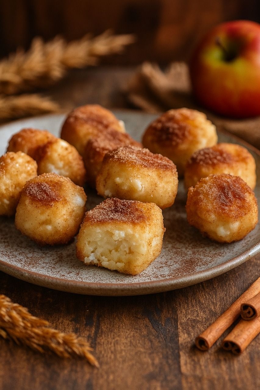 Cozy Cinnamon Apple Cottage Cheese Bites