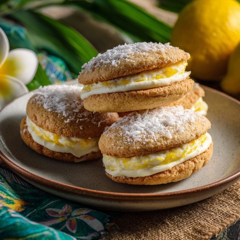 Irresistible Lemon Coconut Heaven Cookies