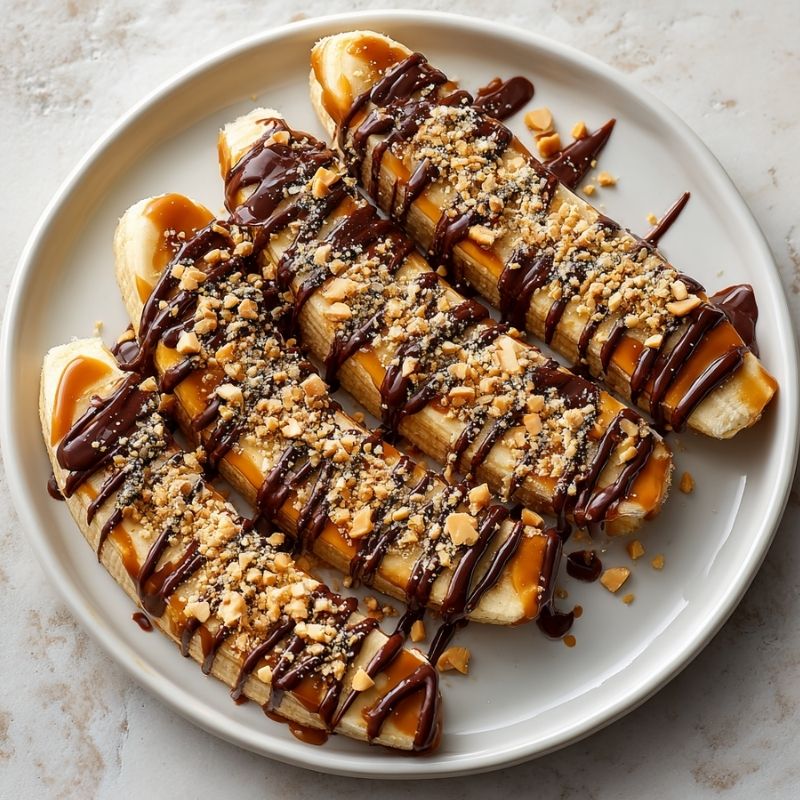 Irresistible Frozen Banana Snickers