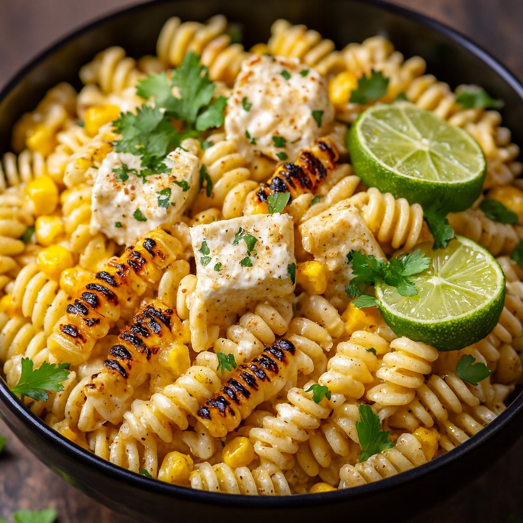 Flavorful Street Corn Pasta Salad