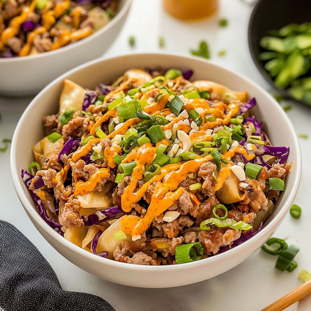 Healthy Egg Roll In A Bowl
