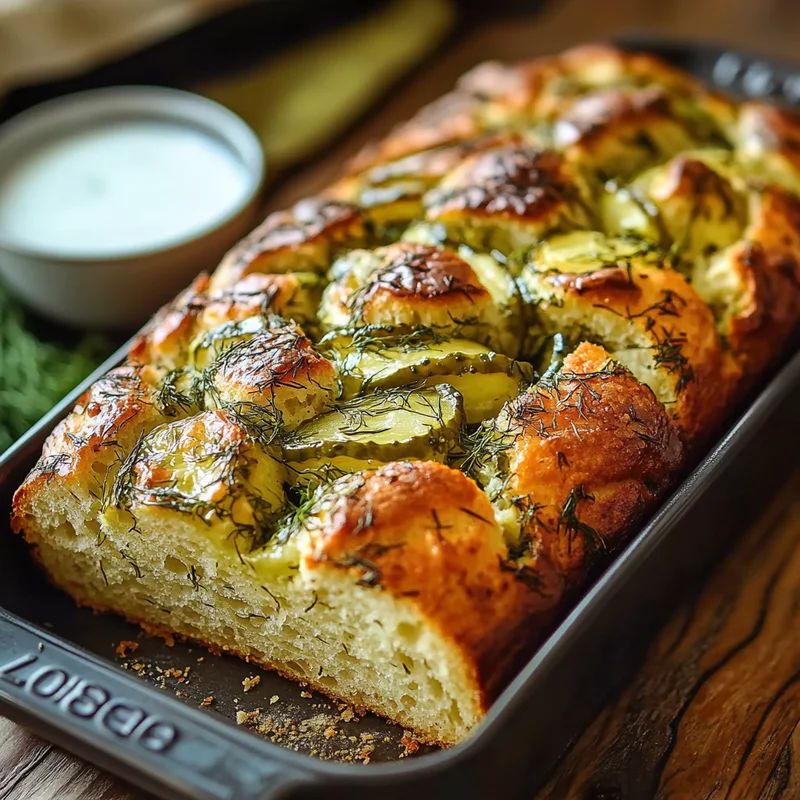 Zesty Dill Pickle Bread