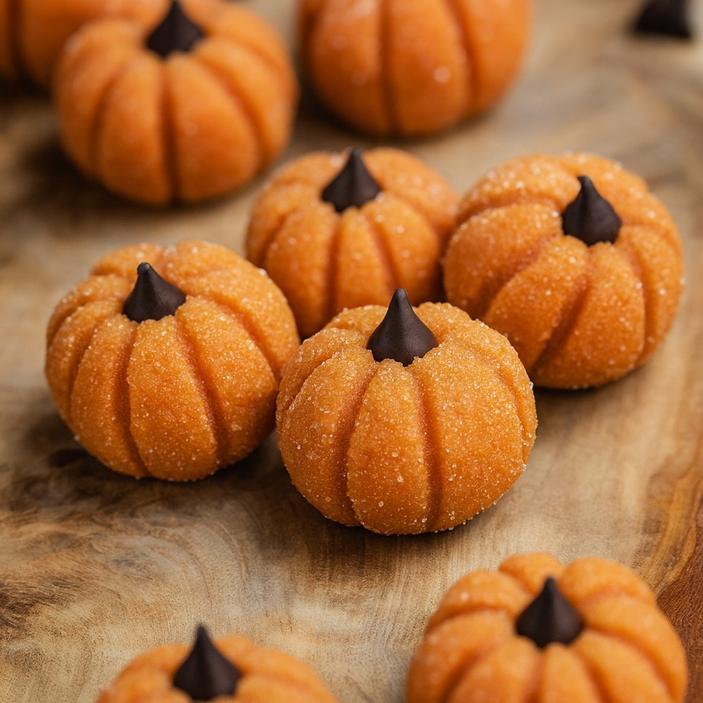 Velvety Pumpkin Cheesecake Truffles