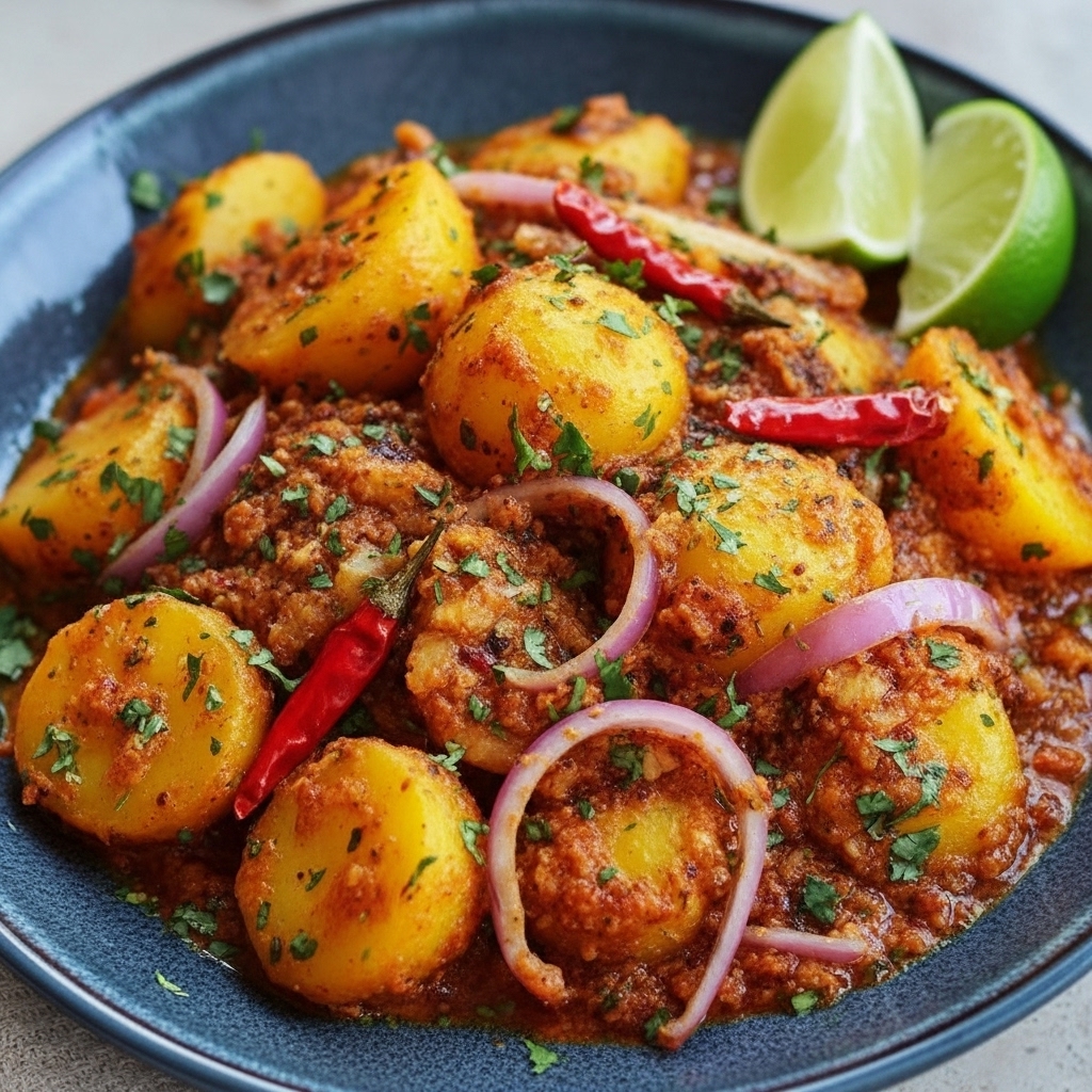 Fragrant Dopiazeh Aloo (Persian Potato Curry)