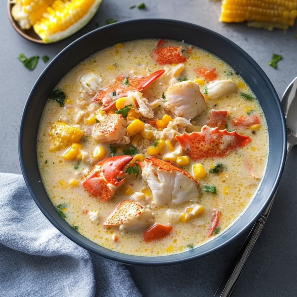 Creamy Crab And Corn Chowder
