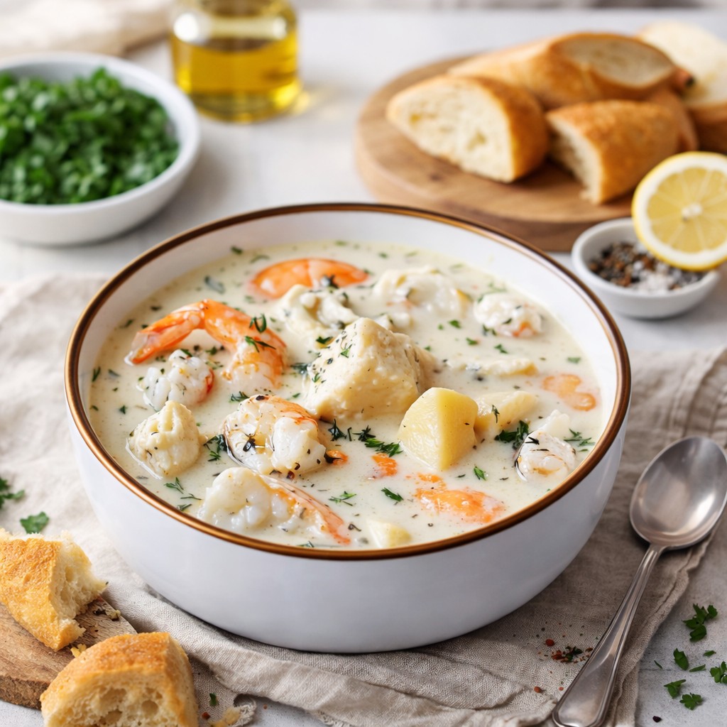 Nova Scotia Seafood Chowder Cozy