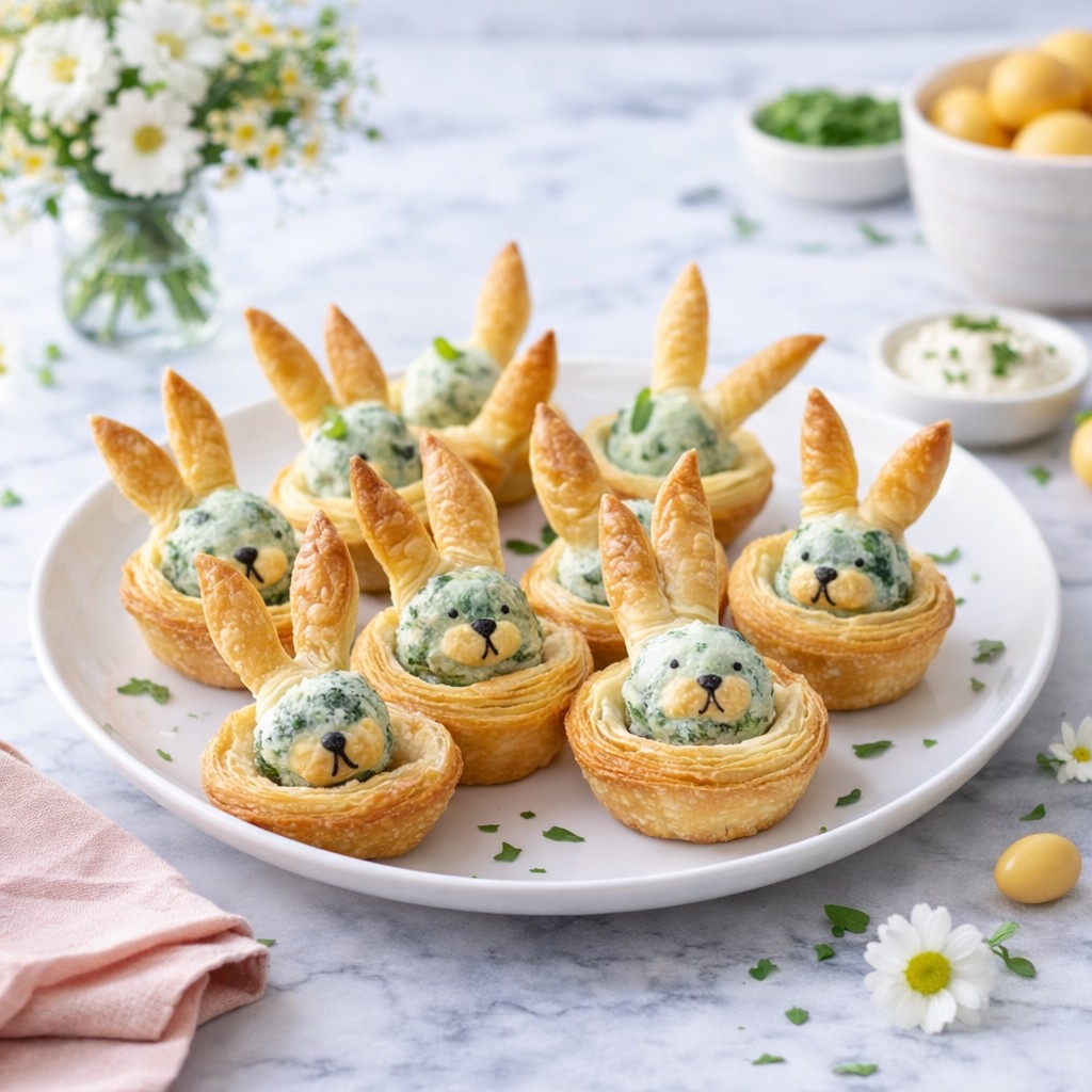 Crispy Easter Bunny Crescent Bites